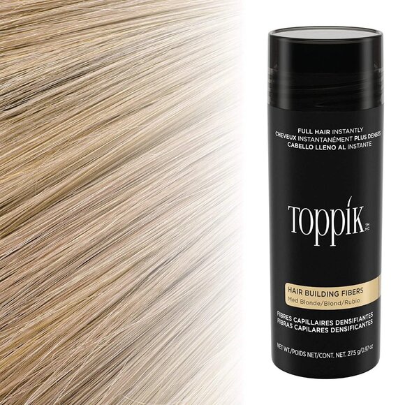 5 BOTTLES of TOPPIK 27.5g Hair Fibers, All Colors, 100% Authentic, Free Shipping - Picture 10 of 13